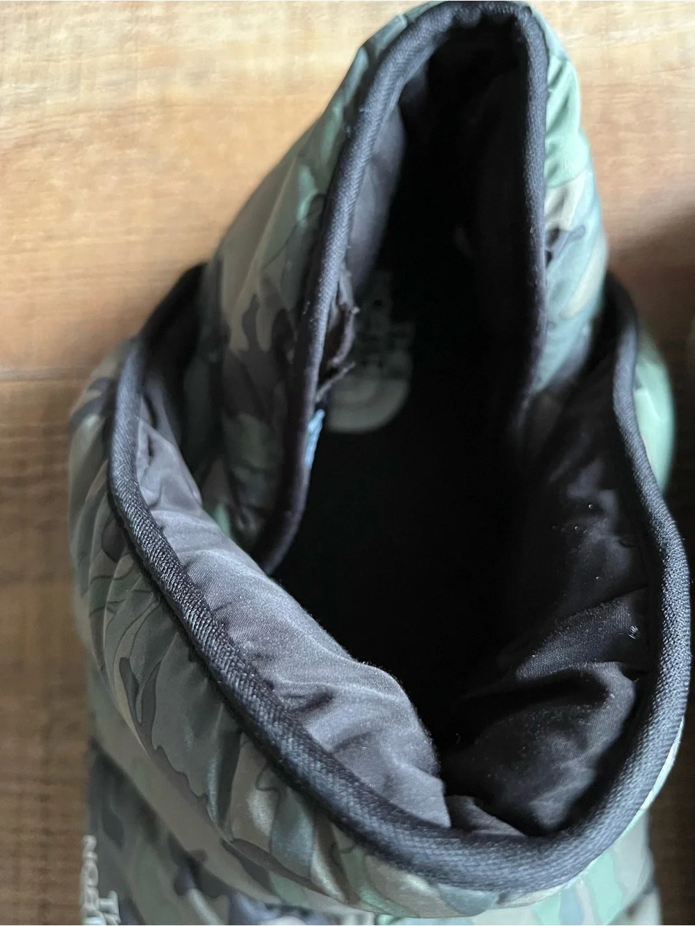 The North Face Camo Puffer Slip-On Shoes - Picture 7 of 8